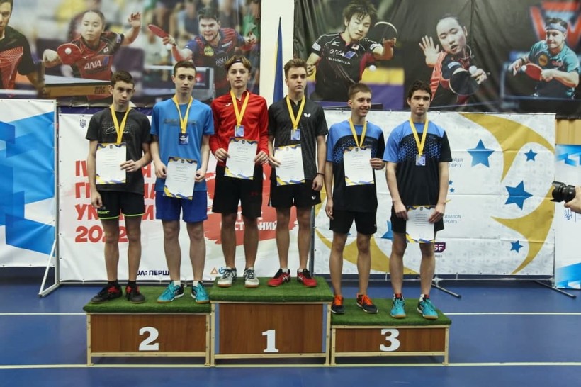 Визначено переможців IV літньої Гімназіади України з настільного тенісу