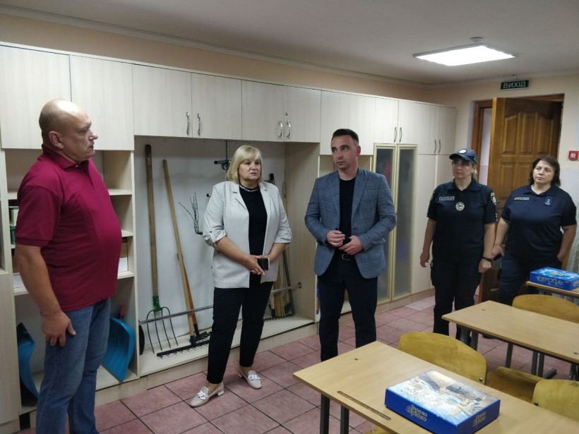 Заступник Міністра ознайомилася зі станом готовності закладів освіти Житомирщини до приймання здобувачів освіти