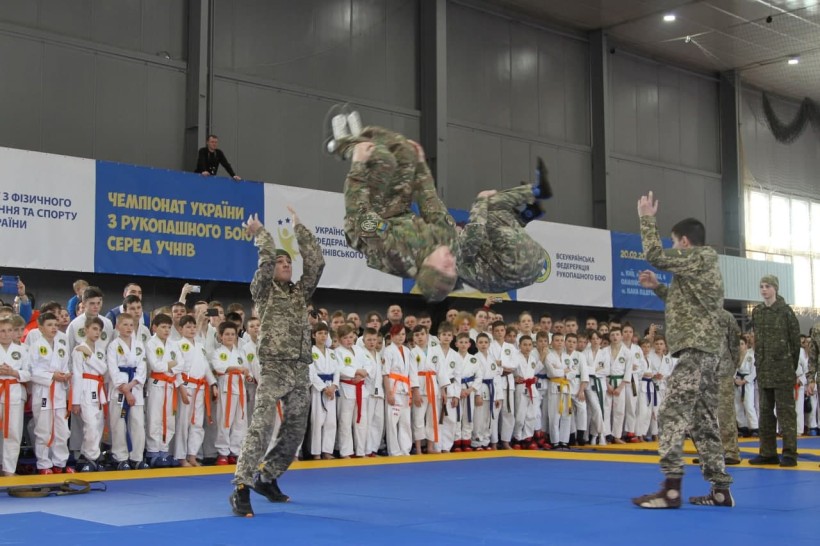 У Києві відбувся патріотичний турнір із рукопашного бою серед школярів