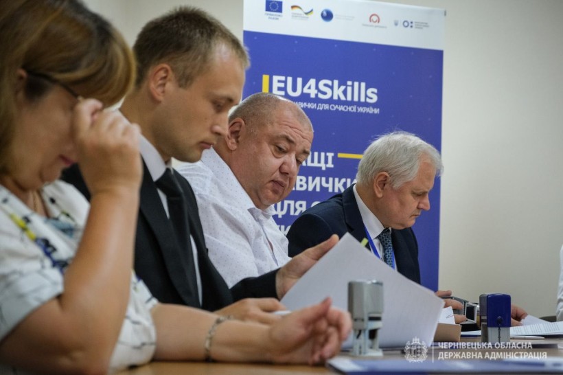 Три заклади професійно-технічної освіти Чернівецької області стали учасниками програми EU4Skills