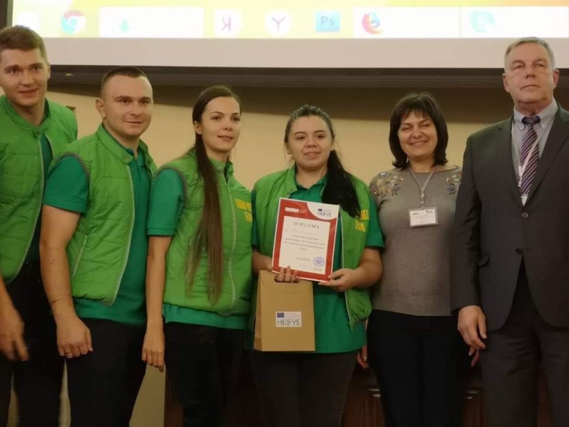 Стартап команди ВНАУ здобув “бронзу” на Міжнародному молодіжному конкурсі у Вірменії