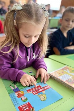 У Київській області реалізували проєкт з інформування дітей про правила мінної безпеки