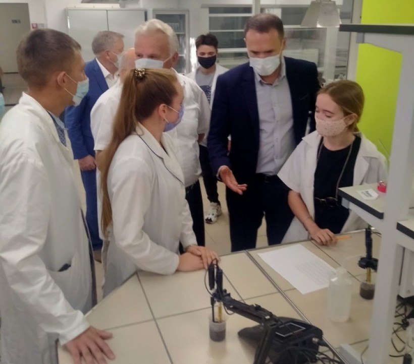 Сергій Шкарлет відвідав агробіологічний факультет НУБІП