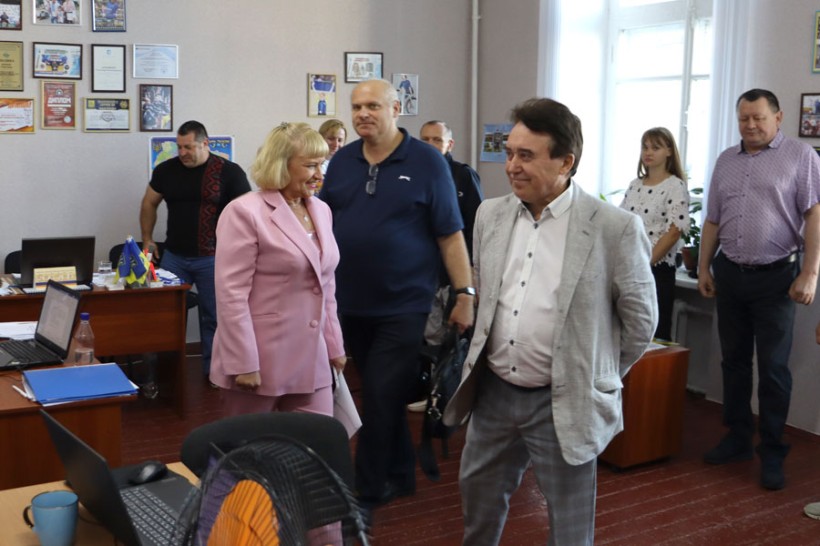 Візит до ЛНУ імені Тараса Шевченка
