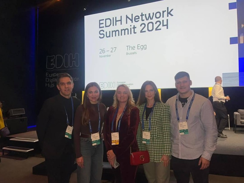Поліський цифровий інноваційних хаб представили на «EDIH Network Summit-2024»