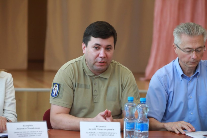 Андрій Вітренко ознайомився з умовами організації безпечного освітнього процесу в закладах освіти Запоріжжя