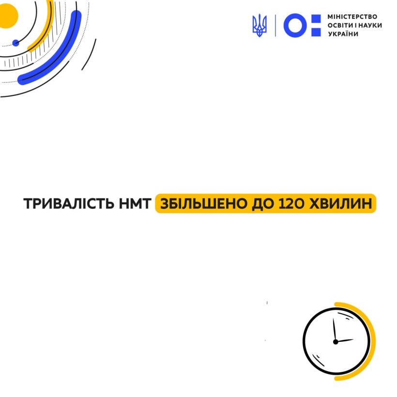 Сергій Шкарлет: тривалість НМТ збільшено до 120 хвилин