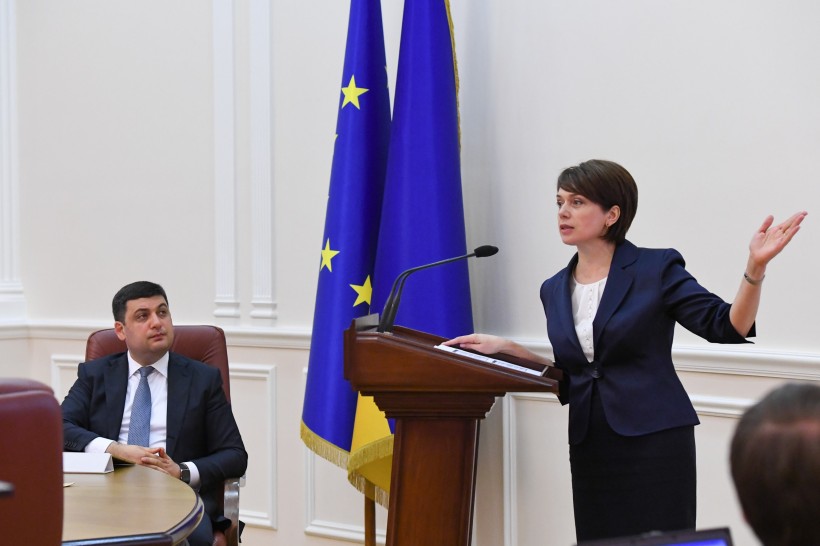 Виступ Міністра освіти і науки України Лілії Гриневич під час засідання Уряду 5 травня 2016 року