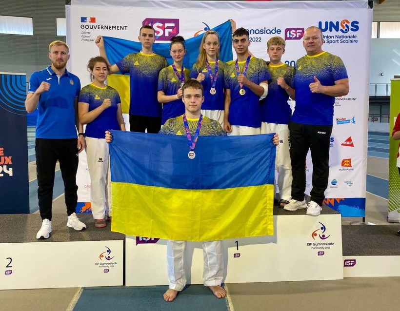 Українські спортсмени вибороли перші медалі Всесвітньої гімназіади-2022