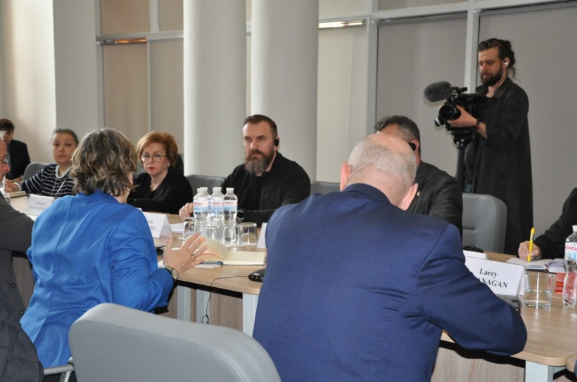 Відбулася зустріч Оксена Лісового з делегацією Всесвітньої федерації профспілок «Інтернаціонал освіти»