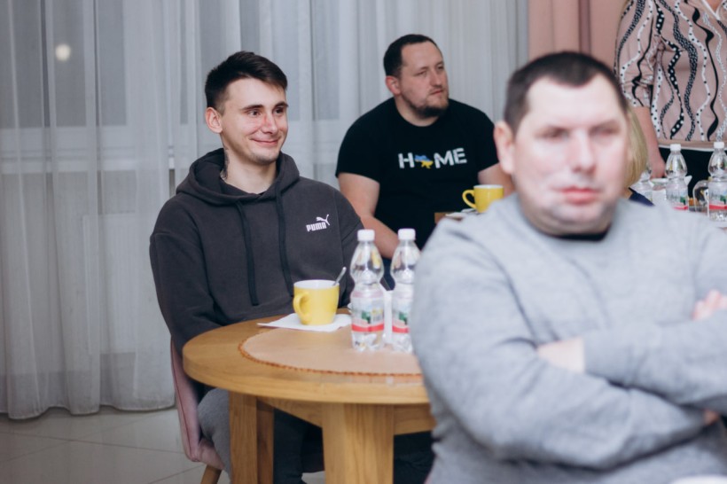 Розпочалося навчання для військовослужбовців, які тотально втратили зір