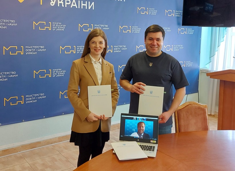 МОН підписало меморандум про співробітництво із Фондом Ганнса Зайделя та Українським інститутом міжнародної політики