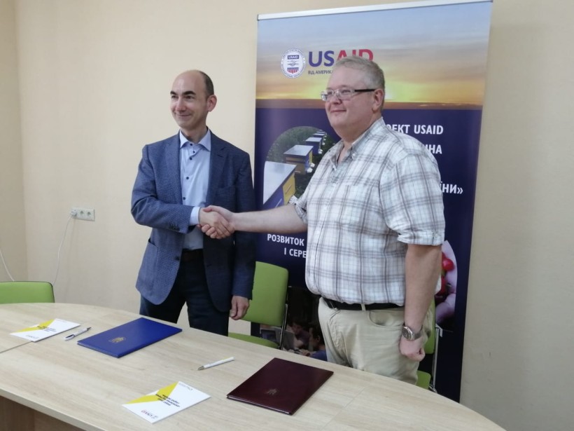 Оновлення інфраструктури та розвиток дуальної освіти -  Луганський НАУ підписав Меморандум з USAID