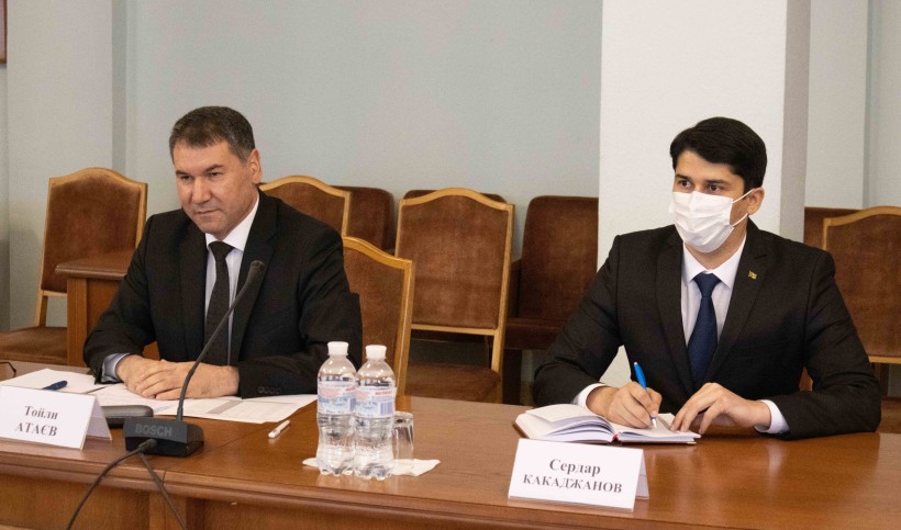 Міжнародна співпраця: Андрій Вітренко зустрівся з Надзвичайним і Повноважним Послом Туркменістану в Україні