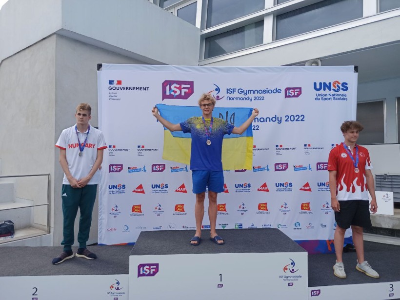 Українська збірна виборола 11 золотих, 18 срібних і 19 бронзових медалей на Всесвітній гімназіаді-2022