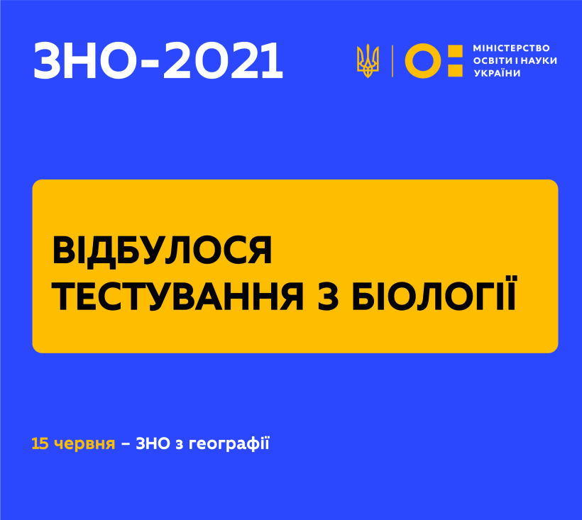 ЗНО-2021: тестування з біології складали близько 80 тисяч учасників