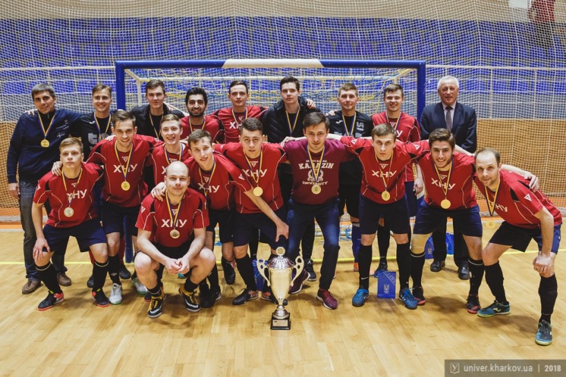Збірна ХНУ ім. Каразіна перемогла на Чемпіонаті України з футзалу серед вишів