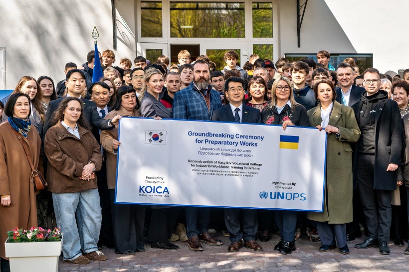 Республіка Корея інвестує у відбудову професійного коледжу на Київщині: стартують підготовчі роботи