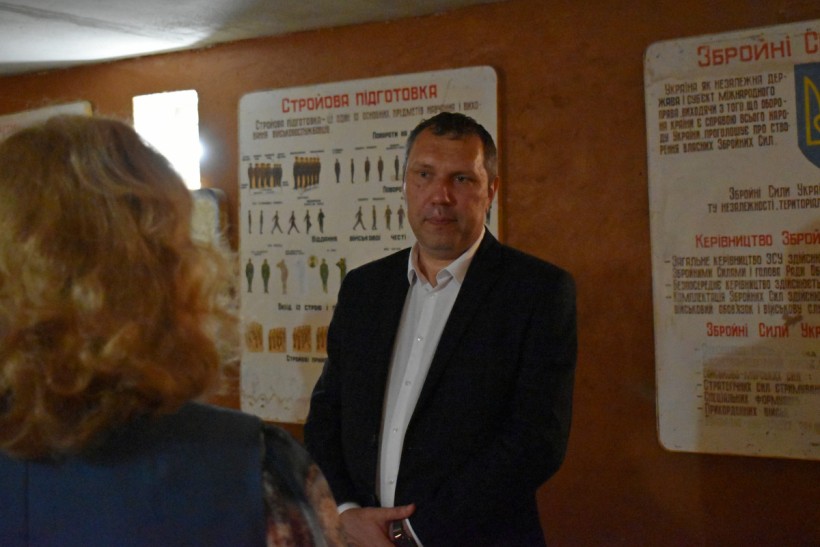 Держсекретар МОН України оглянув укриття закладів освіти Волині та обговорив підготовку до навчального року з їхніми колективами