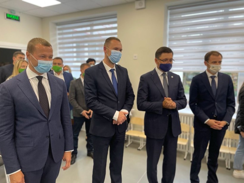 Презентація реконструйованого дитсадка в Маріуполі за участю Міністра Сергія Шкарлета