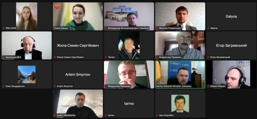Міністр освіти і науки Сергій Шкарлет взяв участь у засіданні щодо підтримки та стимулювання молодих учених ракетно-космічної сфери