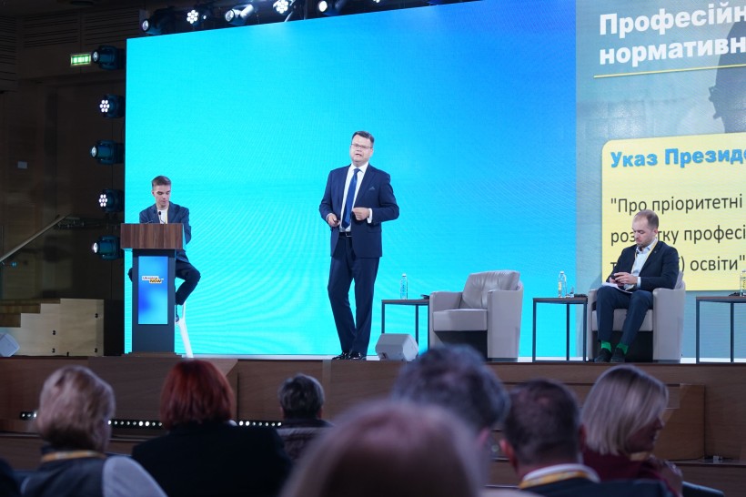Державі і суспільству треба орієнтуватися на європейський досвід, де 70% випускників шкіл обирають професійну освіту, – Ігор Гарбарук на форумі «Україна 30. Освіта і наука»