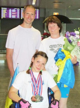 Аспірантка ХНТУ стала лідером медального заліку паралімпійського Чемпіонату Європи з плавання