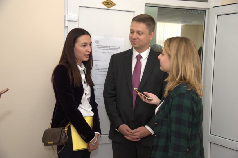 "Попри те, що Росія завдала критичних втрат нашій морській науці, сьогодні ми "однією мовою" говоримо з провідними країнами про проблеми Світового океану та спільно шукаємо їх рішення" - очільник директорату науки Дмитро Чеберкус