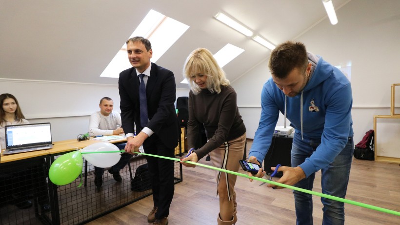 На базі Львівської політехніки відкрили перший в Україні інноваційний StartUp Market