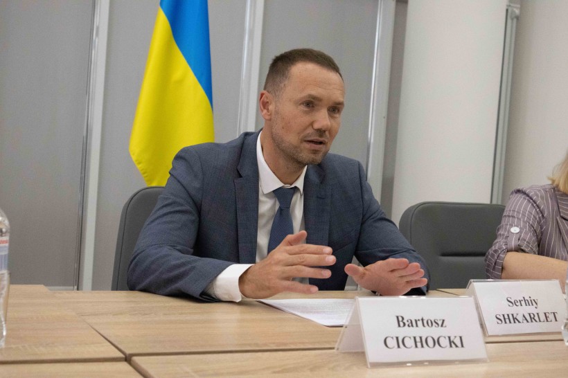 Польща є потужним партнером України, – Міністр освіти і науки Сергій Шкарлет провів зустріч із Послом Республіки Польща в Україні Бартошем Ціхоцькі