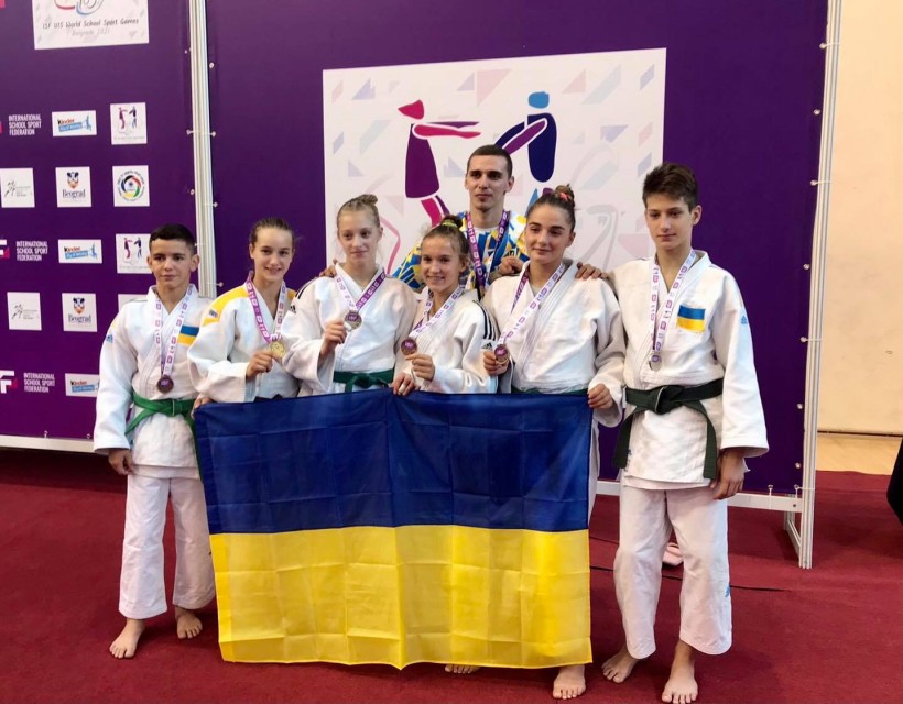 Українська збірна продовжує виборювати нагороди на Всесвітніх учнівських спортивних іграх U15