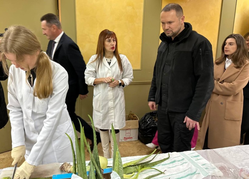 Сергій Шкарлет відвідав заклади освіти у Волинській області