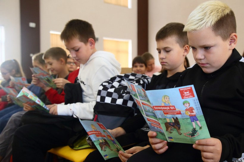 Для учнів Київщини та Чернігівщини проведуть заняття з мінної безпеки
