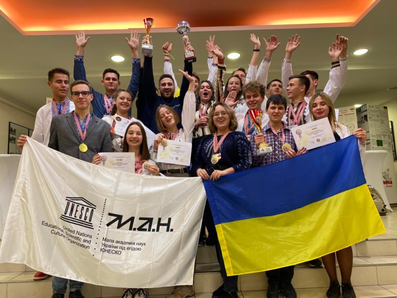 Учні Малої академії наук України здобули 18 медалей на Міжнародному інноваційному шоу INOVA 2021
