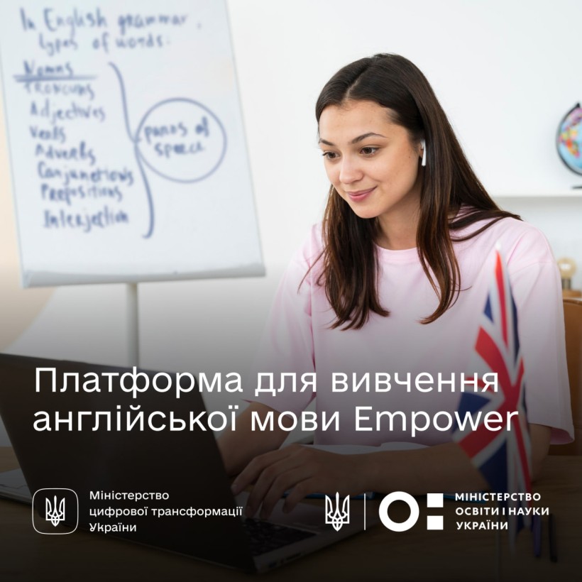 Платформа Empower для вивчення англійської доступна для українських університетів