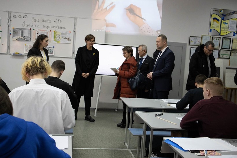 Міністри освіти України і Німеччини відвідали столичний профтех, де ознайомилися із впровадженням реформи професійної освіти