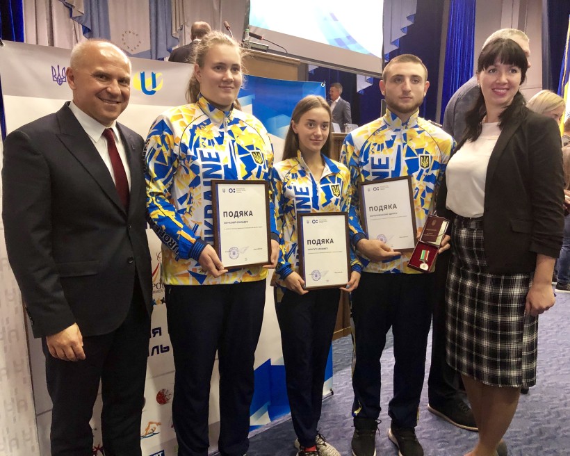 У Києві нагородили переможців Всесвітньої літньої Універсіади
