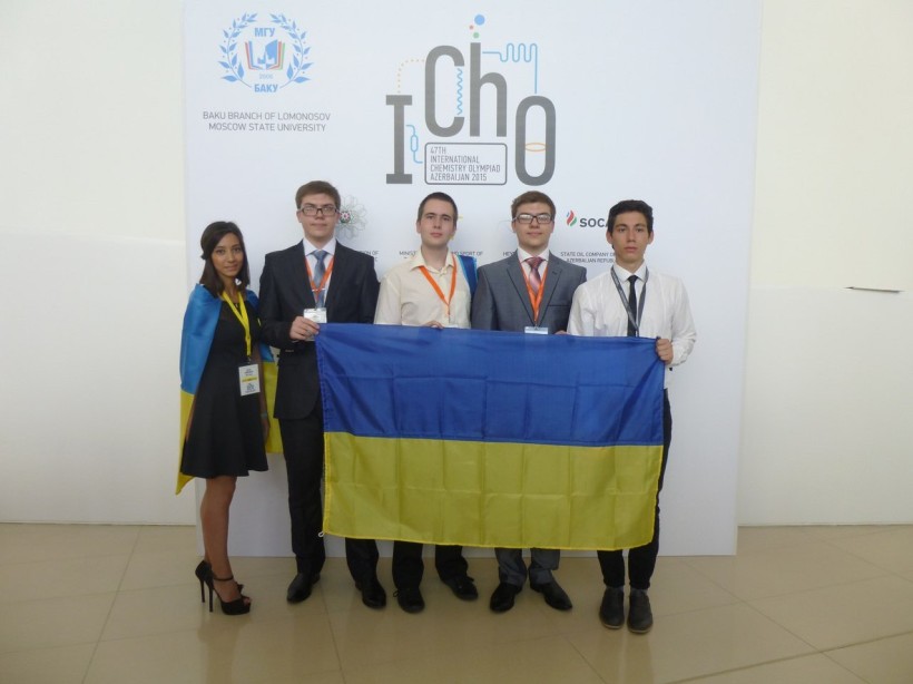 На 47-й Міжнародній олімпіаді з хімії українські школярі здобули 4 срібні медалі