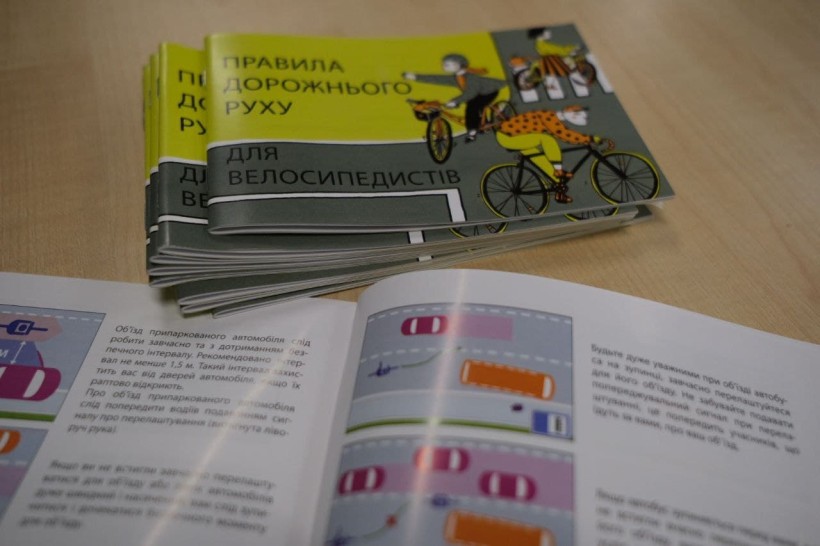 В Україні розробляють навчальну програму з безпеки руху на велосипеді для шкіл