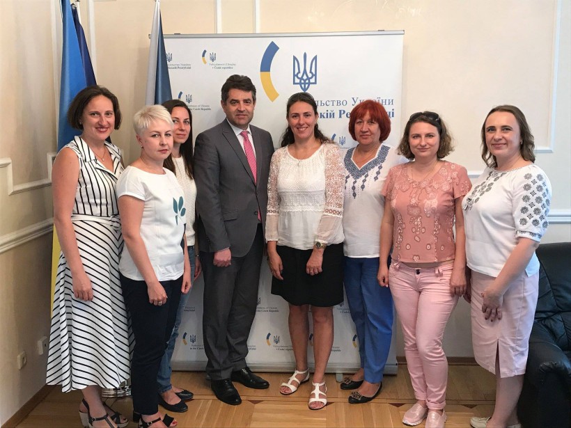 Обмін досвідом та підготовка вчителів: 6 українських фахівців з інклюзивної освіти відвідали Чехію