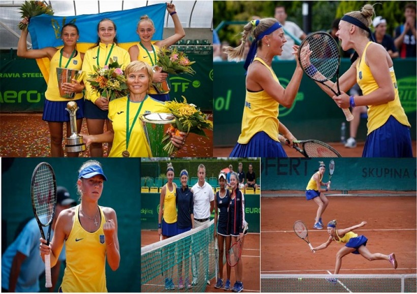 Українські школярки – чемпіонки світу з тенісу