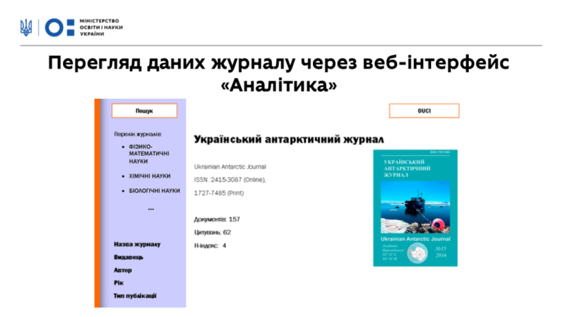 МОН планує запустити відкритий український індекс наукового цитування до кінця року