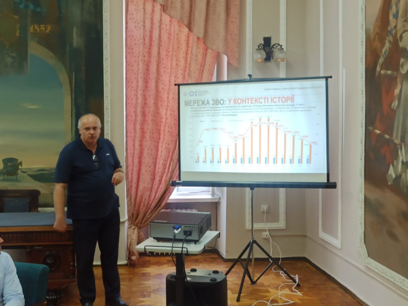 Генеральний директор Директорату фахової передвищої, вищої освіти зустрівся з керівниками закладів освіти Чернігівщини