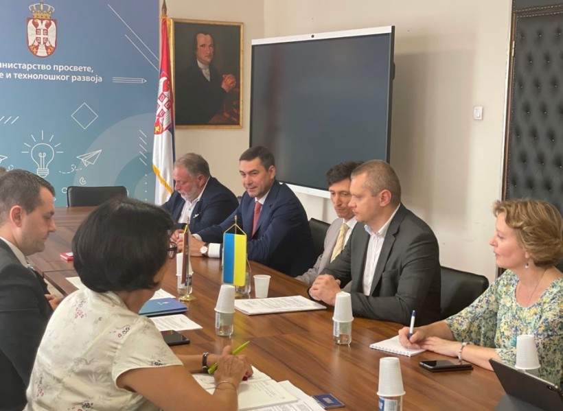 Артур Селецький зустрівся з Міністром освіти, науки і технологічного розвитку Республіки Сербія Бранко Ружичем