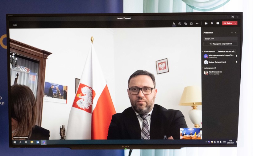 Міністр Сергій Шкарлет провів зустріч з Надзвичайним і Повноважним Послом Республіки Польща в Україні Бартошем Ціхоцкі