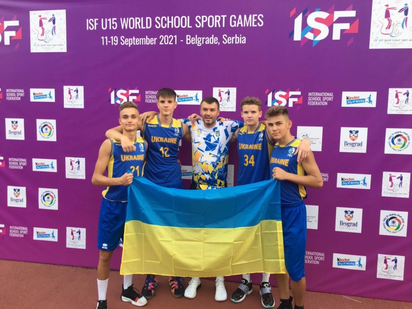 Українська збірна продовжує виборювати нагороди на Всесвітніх учнівських спортивних іграх U15