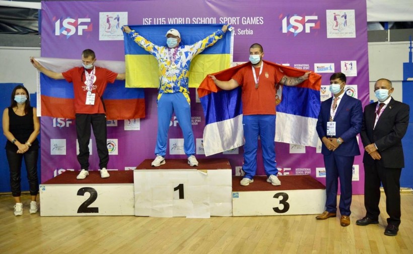 Українська збірна продовжує виборювати нагороди на Всесвітніх учнівських спортивних іграх U15