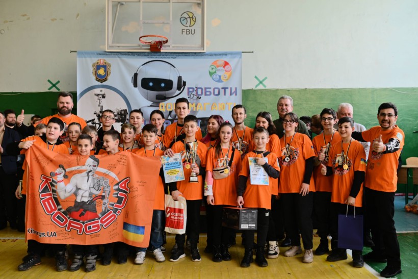 Визначено найкращих робототехніків Черкащини