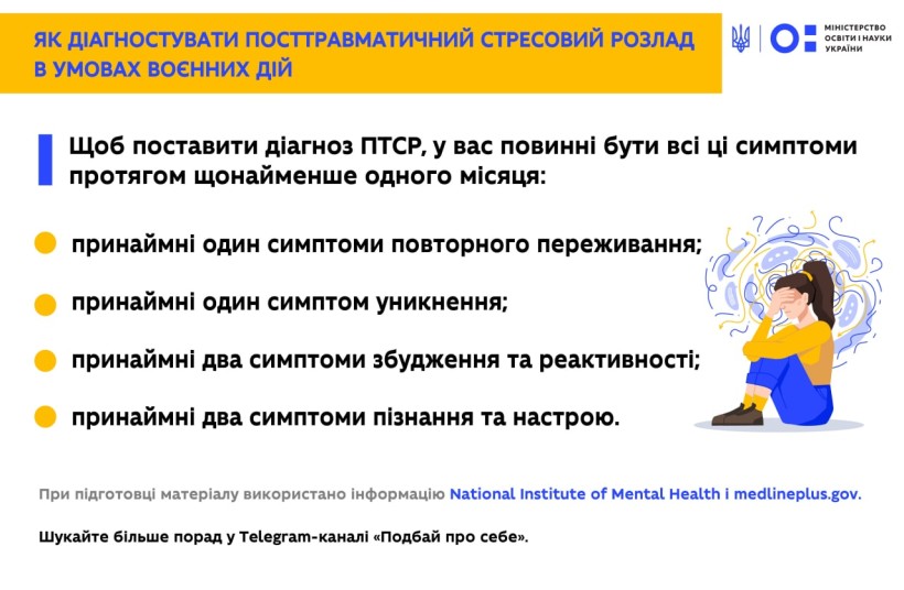 Діагностика ПТСР в умовах війни: поради психологів