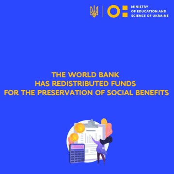 The World Bank has redistributed funds for the preservation of social benefits